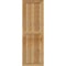 Ekena Millwork Framed Board-n-Batten Shutters, Rough Sawn Western Red Cedar, 16 1/8W x 50H, PR RBF06S16X050RWR - alternate 5